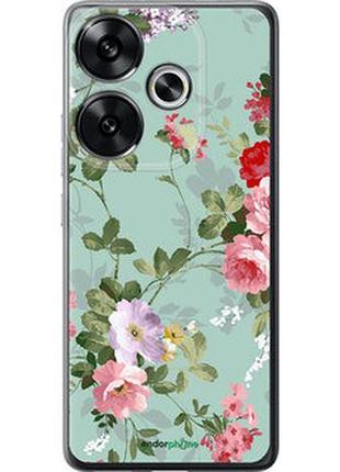 Чехол на xiaomi poco f6 цветочные обои 2 "862u-3754-2448"