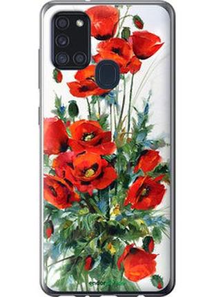 Чехол на samsung galaxy a21s a217f маки "523u-1943-2448"