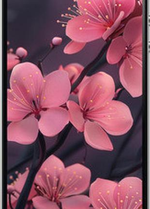 Чохол на iphone 4 пурпурова сакура "6075t-15-2448"