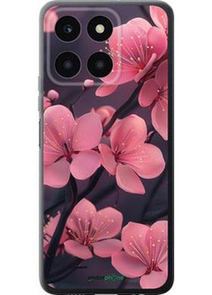 Чехол на huawei honor x6a пурпурная сакура "6075u-3340-2448"