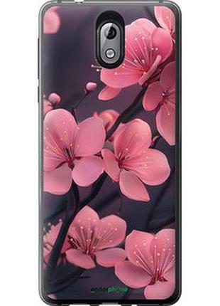 Чохол на nokia 3.1 пурпурова сакура "6075u-1530-2448"