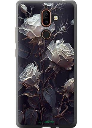 Чехол на nokia 7 plus розы 2 "5550u-1354-2448"