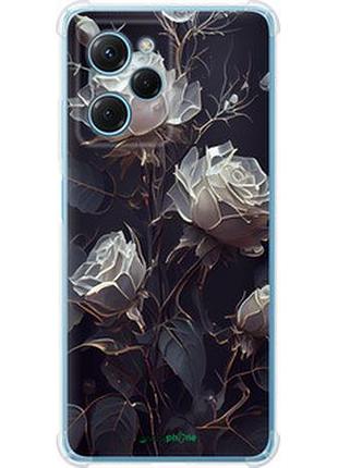 Чохол на xiaomi redmi note 12 pro speed троянди 2 "5550sp-3334-2448"
