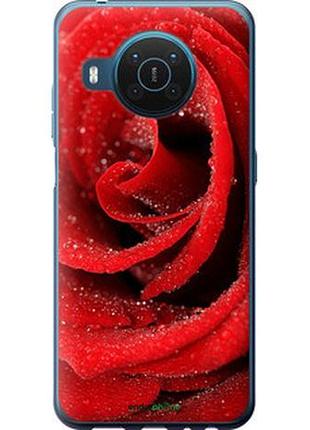 Чохол на nokia x20 червона троянда "529u-2532-2448"