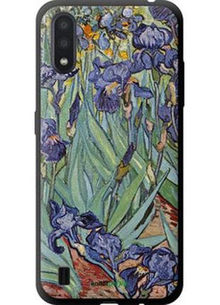 Чехол на samsung galaxy a01 a015f винсент ван гог. ирисы "161b-1842-2448"