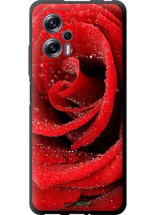 Чехол на xiaomi redmi k50i красная роза "529b-3863-2448"