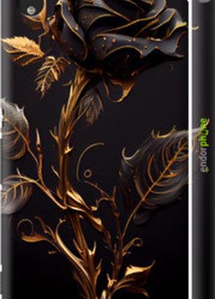 Чехол на sony xperia m4 aqua e2312 роза 3 "5552m-162-2448"
