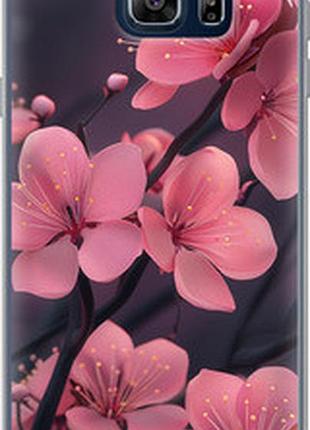 Чехол на samsung galaxy note 5 n920c пурпурная сакура "6075t-127-2448"