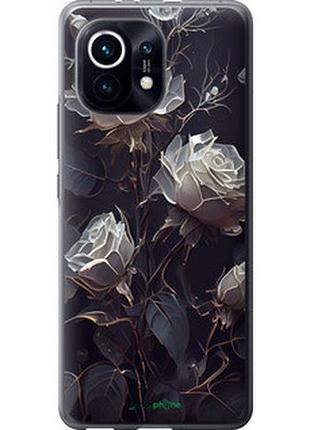 Чехол на xiaomi mi 11 розы 2 "5550u-2253-2448"
