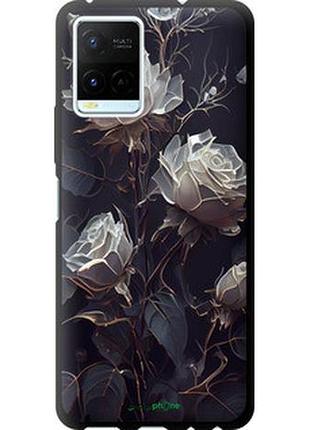 Чехол на vivo y21s розы 2 "5550b-2550-2448"