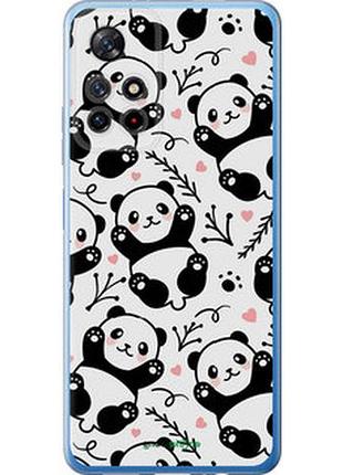 Чехол на xiaomi redmi note 11 5g панды "4318u-3849-2448"