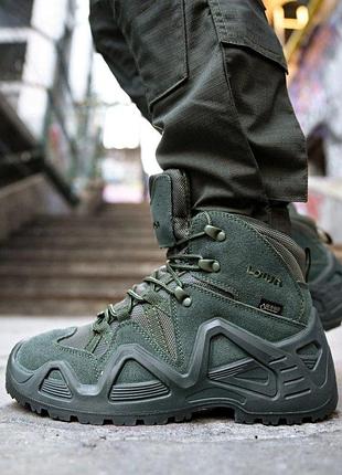 Тактичні черевики lowa haki gore tex рр6242