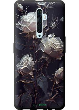 Чехол на oppo reno 2z розы 2 "5550b-1867-2448"
