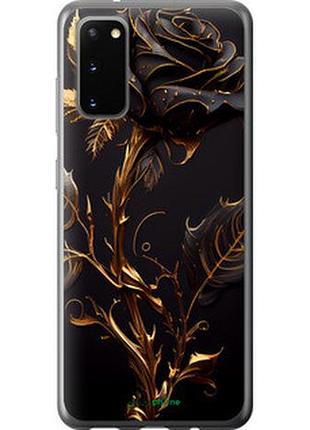 Чехол на samsung galaxy s20 роза 3 "5552u-1824-2448"