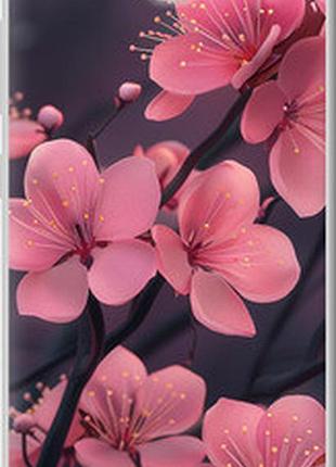 Чохол на huawei honor 3c пурпурова сакура "6075u-307-2448"
