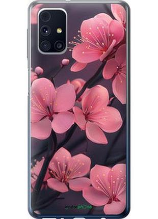 Чехол на samsung galaxy m31s m317f пурпурная сакура "6075u-2055-2448"