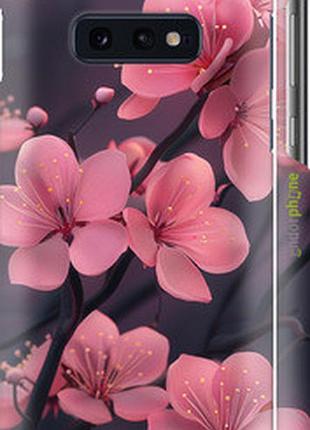Чехол на samsung galaxy s10e пурпурная сакура "6075m-1646-2448"