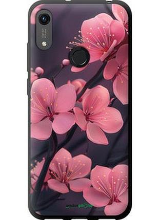 Чохол на huawei honor 8a пурпурова сакура "6075b-1635-2448"