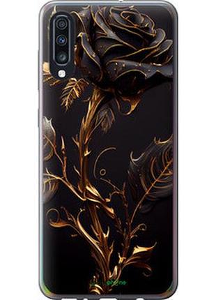 Чехол на samsung galaxy a70 2019 a705f роза 3 "5552t-1675-2448"