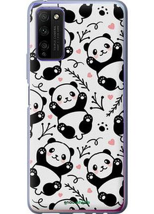 Чехол на huawei honor 30 lite панды "4318u-2074-2448"