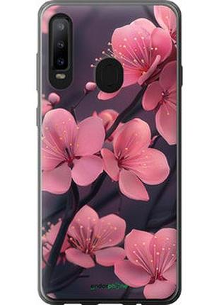 Чохол на samsung galaxy a8s пурпурова сакура "6075u-1636-2448"