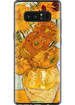 Чехол на samsung galaxy note 8 винсент ван гог. подсолнухи "162u-1020-2448"