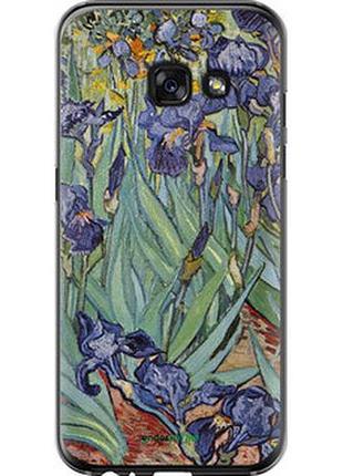 Чехол на samsung galaxy a3 (2017) винсент ван гог. ирисы "161u-443-2448"
