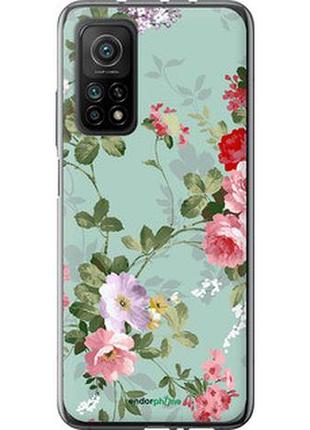 Чохол на xiaomi mi 10t pro квіткові шпалери 2 "862u-2679-2448"