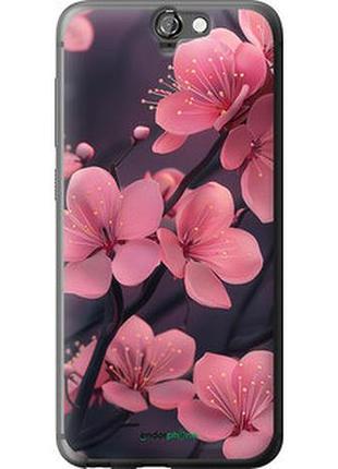 Чехол на htc one a9 пурпурная сакура "6075u-156-2448"