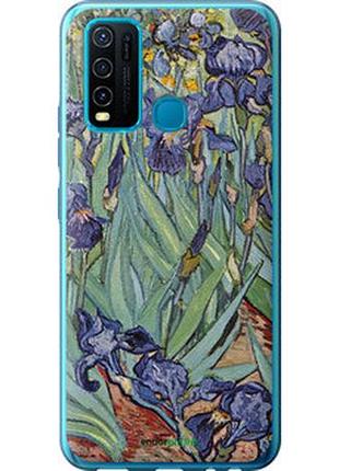 Чехол на vivo y30 винсент ван гог. ирисы "161u-2154-2448"