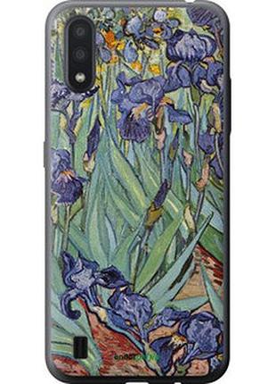 Чехол на samsung galaxy a01 a015f винсент ван гог. ирисы "161u-1842-2448"