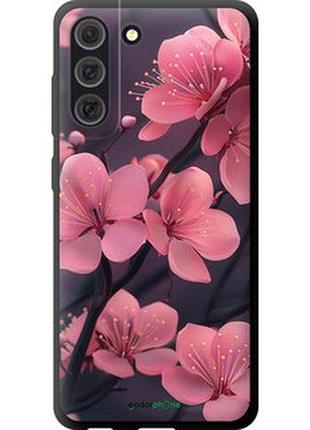 Чехол на samsung galaxy s21 fe пурпурная сакура "6075b-2302-2448"