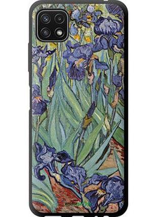 Чехол на samsung galaxy a22 5g a226b винсент ван гог. ирисы "161b-2581-2448"