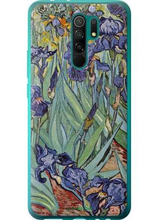 Чехол на xiaomi redmi 9 винсент ван гог. ирисы "161u-2019-2448"