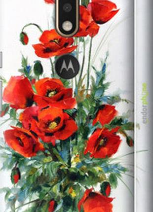 Чехол на motorola moto g4 plus маки "523m-953-2448"