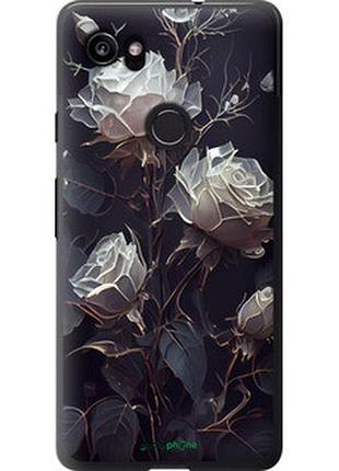 Чехол на google pixel 2 xl розы 2 "5550t-1643-2448"