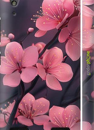 Чехол на lenovo a6000 пурпурная сакура "6075m-103-2448"