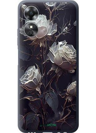 Чехол на oppo a17 розы 2 "5550u-2954-2448"