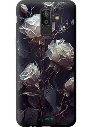 Чехол на samsung galaxy j8 2018 розы 2 "5550b-1511-2448"