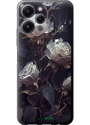 Чехол на xiaomi redmi 12 розы 2 "5550u-3114-2448"