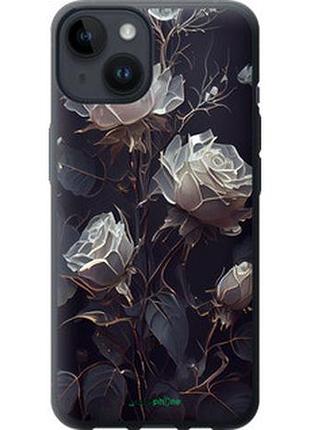 Чохол на iphone 14 троянди 2 "5550u-2648-2448"