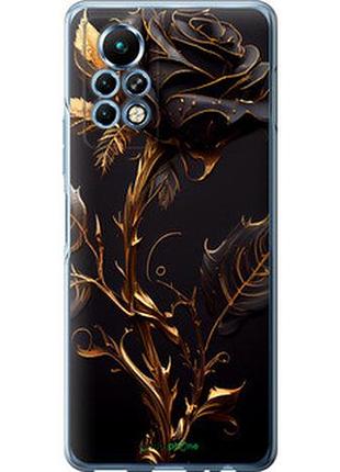 Чехол на infinix note 11 pro роза 3 "5552u-2865-2448"