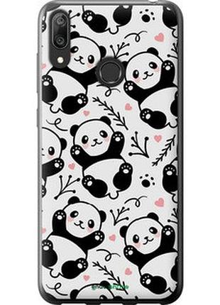 Чехол на huawei y7 2019 панды "4318u-1638-2448"