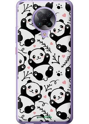 Чехол на xiaomi redmi k30 pro панды "4318t-1899-2448"