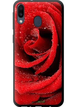 Чехол на samsung galaxy m20 красная роза "529b-1660-2448"