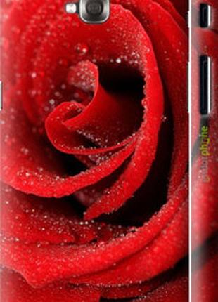Чехол на lg g pro lite dual d686 красная роза "529m-440-2448"