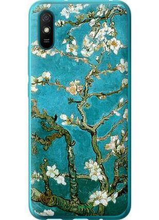 Чехол на xiaomi redmi 9a винсент ван гог. сакура "841u-2034-2448"