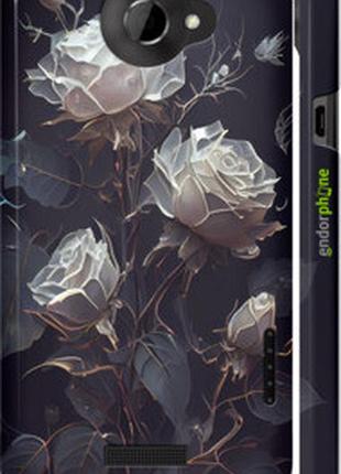 Чехол на htc one x розы 2 "5550c-42-2448"