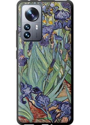 Чехол на xiaomi 12 pro винсент ван гог. ирисы "161b-2560-2448"