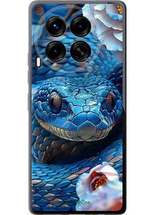 Чехол на tecno camon 30 4g blue snake "6079u-3712-2448"